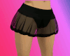 femboy sheer black skirt
