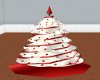 White and Red Xmas Tree