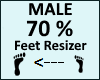 Feet Scaler 70%