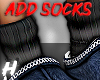 Add Socks Black H.O
