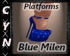 Platforms Blue Milens