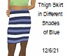 [BB] Blue Thigh Skirt