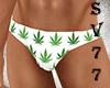 [SV] Weed Slip White
