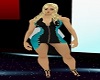 new CAZ black/blue dress