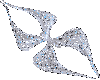 Silver Shimmer Butterfly