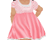 Flat kids dress pink