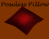 Poseless Red Pillow