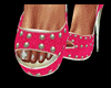 IO-Pink Bow Heels