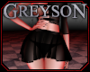 [GREY]Belted Skirt
