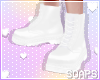 +Basic Boots White