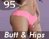 Butt & Hips Scale 95 F