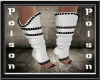 |P| Spiked Socks White