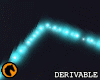 Teal Linear Lights