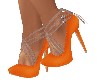 ORANGE/ TAN HEELS