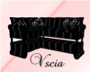 *(V)* Reflect Black Sofa
