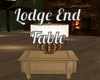 Lodge End Table