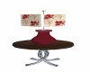 Adair table with lamp