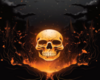 *K* Halloween Skull BG