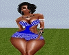 XTRA BLUE LHB SWIMSUIT