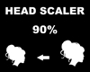 B| Head Scaler 90%