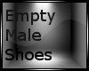 Empty Male Shoes