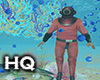 Fish Tank Diver +  Poses