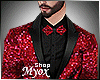 NEW YEAR Red Tuxedo