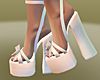 Pink Gold Star Shoes