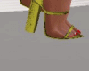 Vany Green Heels