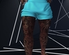 M| Turquoise Tat Shorts