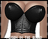 ** Black corsets