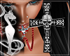 Cross facial Jewelery/R