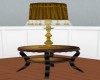 Gold Lamp/Table