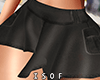 S-Skirt Y2K Black