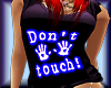 [CND]Dont Touch Tee F