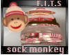 sock monkey bed