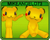 Pikachu Pokemon Bear Cute Yellow Teddy Dance Pose