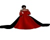 Blk N Red Gown