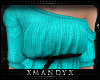 xMx:Teal Sweater
