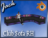 Club Sofa RH Purple