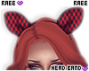 ® Plaid Kitty Headband