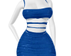 Aya dress blue