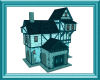 Town Building 1 in Teal