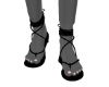 Black Oasis Sandals