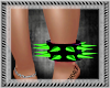 L Anklet - Green