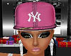 |bk| Pink Yankee Fitted