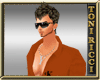 *TR*Muscle Brown Shirt 