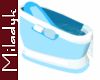 MLK Blue baby tub