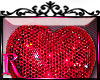 *R* Ruby Heart Sticker