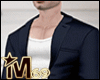 M69 Blue White Blazer